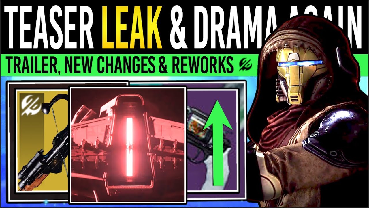 Destiny 2 ACCIDENTAL LEAK & SECRET DLC EVENT! New CHANGES, Weapon