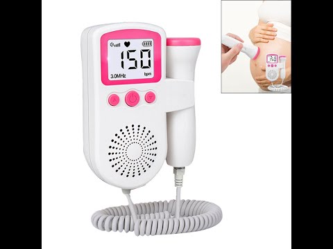 Фетальний доплер для домашнього використання – професійний контроль серцебиття плоду, видео 1