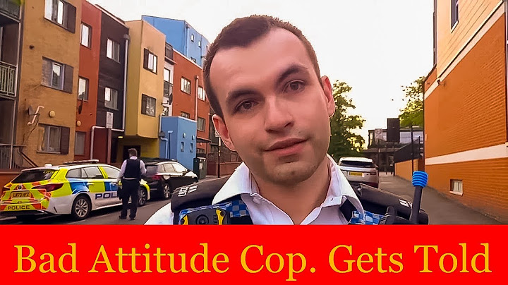 Officer Gets Put In His Place