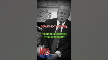Department of Dumb: THE NATO NEGOTIATION — STEALTH HONESTY
