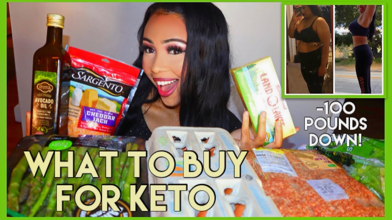 KETO DIET GROCERY SHOPPING LIST FOR BEGINNERS | Rosa Charice - YouTube