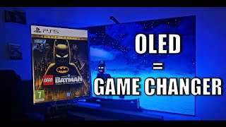Playing the NEW LEGO Batman on an OLED TV is INSANE | PS5 Pro