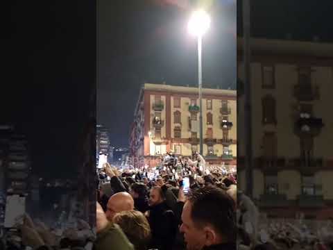 L’ARRIVO DEL NAPOLI