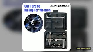 12 17mm 19mm 21mm Torsional Torque Multiplier Wrench with Carrying Case Lug Nut Remover Type Car