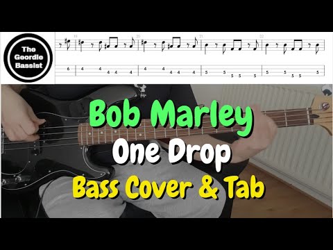 Bob Marley - One Drop - Bass cover with tabs