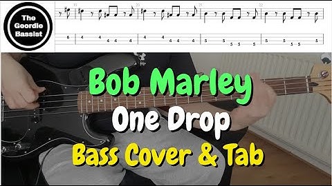 Bob Marley - ONE DROP - Bass cover with tabs