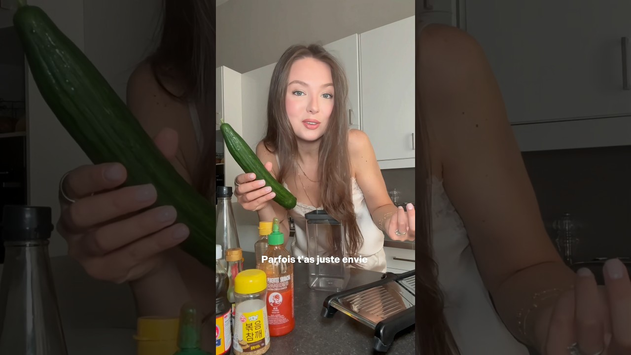 Parfois tu as juste envie de manger un concombre en entier 🤷🏼‍♀️