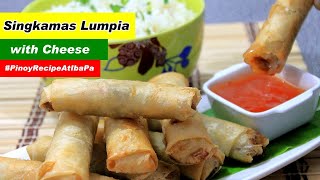 Singkamas Lumpia with Cheese Recipe