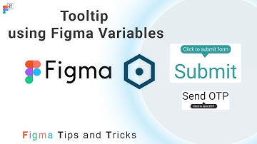 Tooltip with figma Variables #figma #figmatutorial #tooltips #figmacomponents #widget