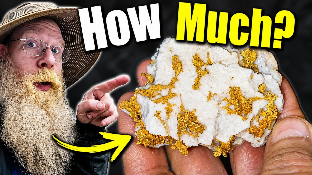 How Much Gold Is in This Quartz? (Archimedes Principle)