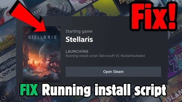 How to Fix Running install script (Microsoft VC Redistributable) on Steam