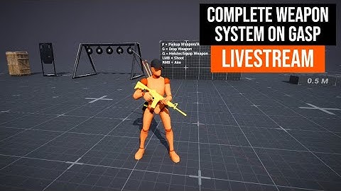 🔧 Devlog #9 – GASP 5.5 + ALS Integration: Building the Weapon Pick-Up Logic and Overlay Layers