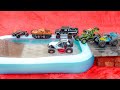 Rc cars testing on water  rc cars vs water pool