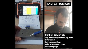 [ENG] 02 - USM GO+ Screen, Menus & General settings