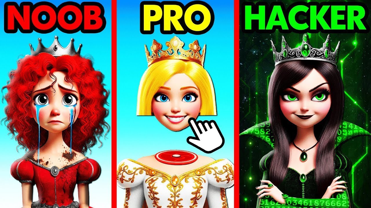 LA REINA NOOB vs PRO vs HACKER