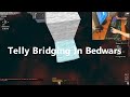 Telly Bridging In Hypixel Bedwars