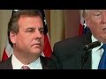 Youtube Thumbnail Chris Christie's face steals Donald Trump's show