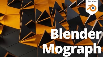 Create effects like Cinema4D in Blender with geometry nodes