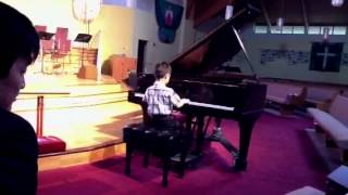 Download lagu Timothy's first piano recital