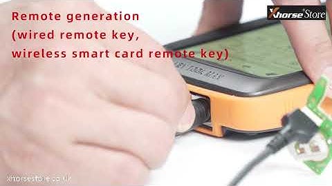 How to use vvdi key max to generate remote & read key frequency-Xhorsestore.co.uk