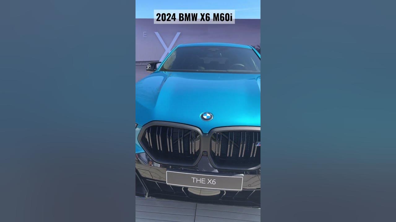 2024 BMW X6 M60i 60Second Review YouTube