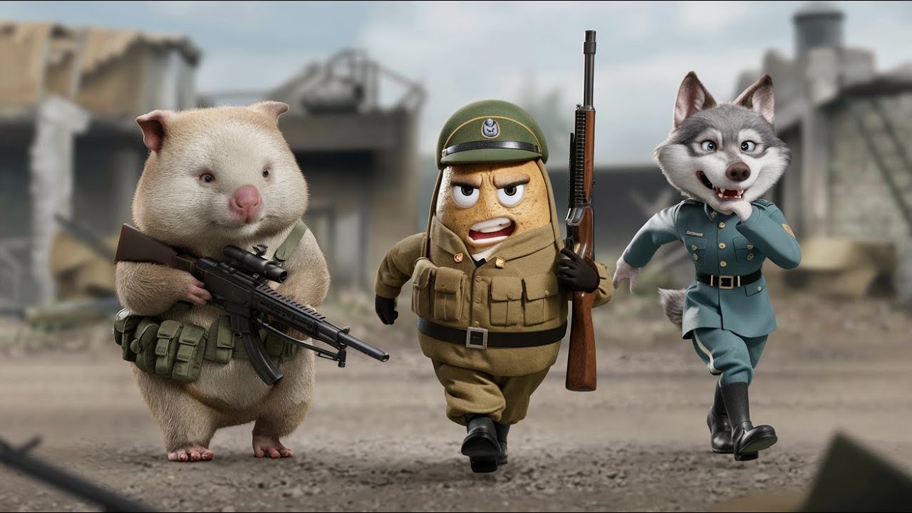 Wombat, Spudgun & Wyld Drew