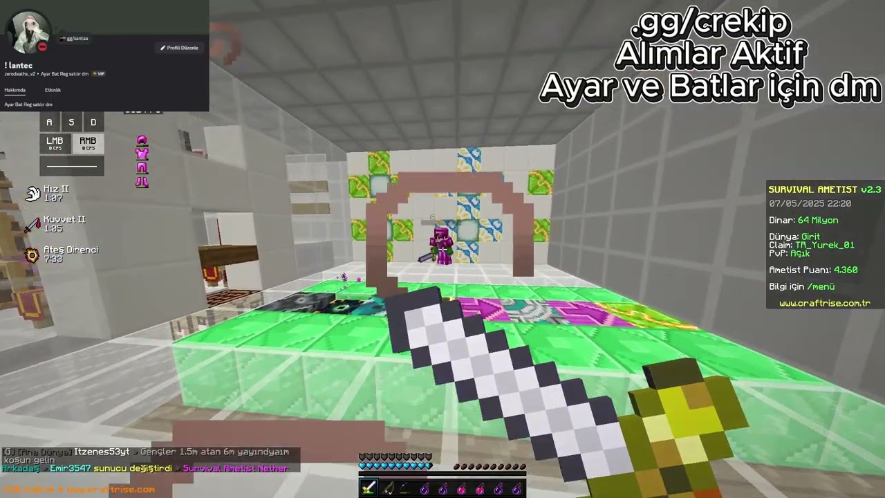 Ametist PvP Kelle Koparma