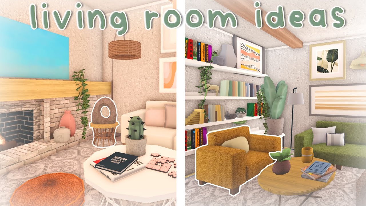 Bloxburg Living Room Ideas YouTube