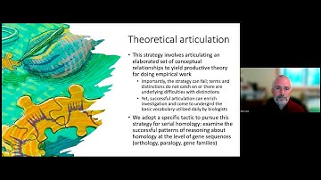 Alan Love & Günter Wagner, Hierarchical Basis of Serial Homology and Evolutionary Novelty