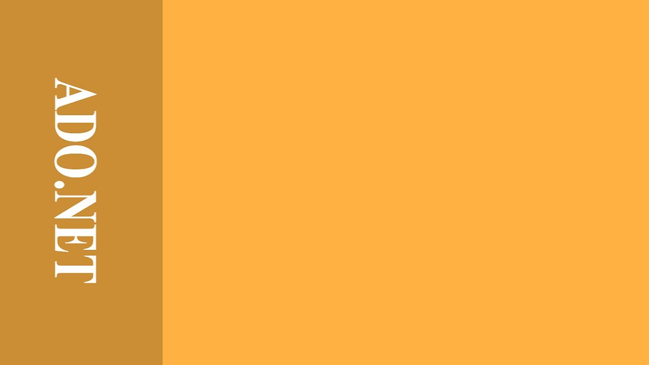 What is ADO NET in arabic