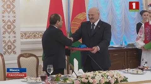 Беларусь и Египет: о чем еще договорились президенты на исторической встрече. Панорама