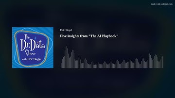 Five insights from "The AI Playbook"