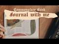 Commonplace Book: Journal with me about plants