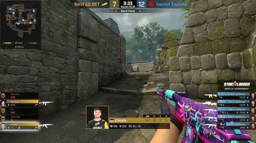 Gambit vs NAVI: TripleKill from Sh1ro with AWP on Ancient, StarLadder CIS RMR