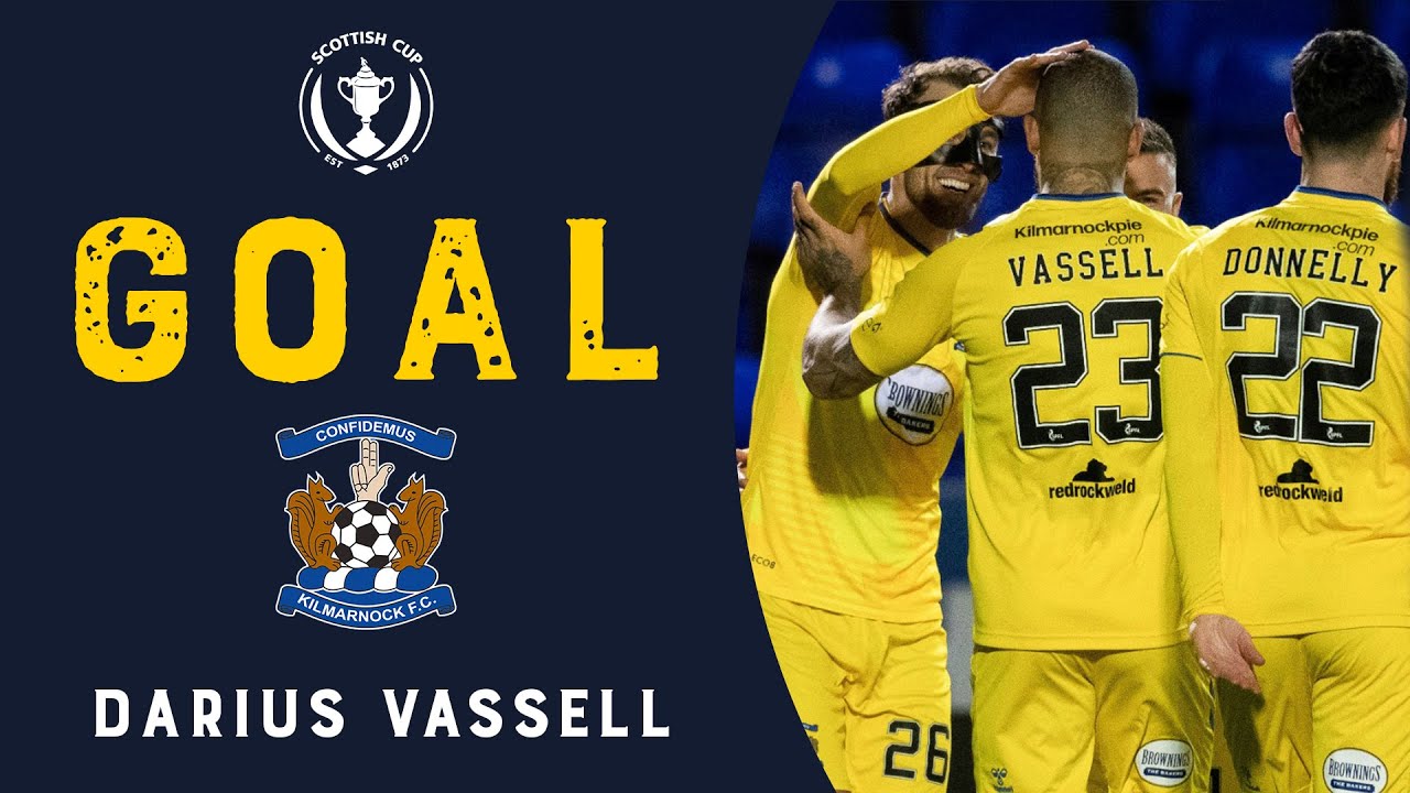 GOAL - Darius Vassell | Inverness CT v Kilmarnock | Scottish Cup Quarter-Final 2022-23