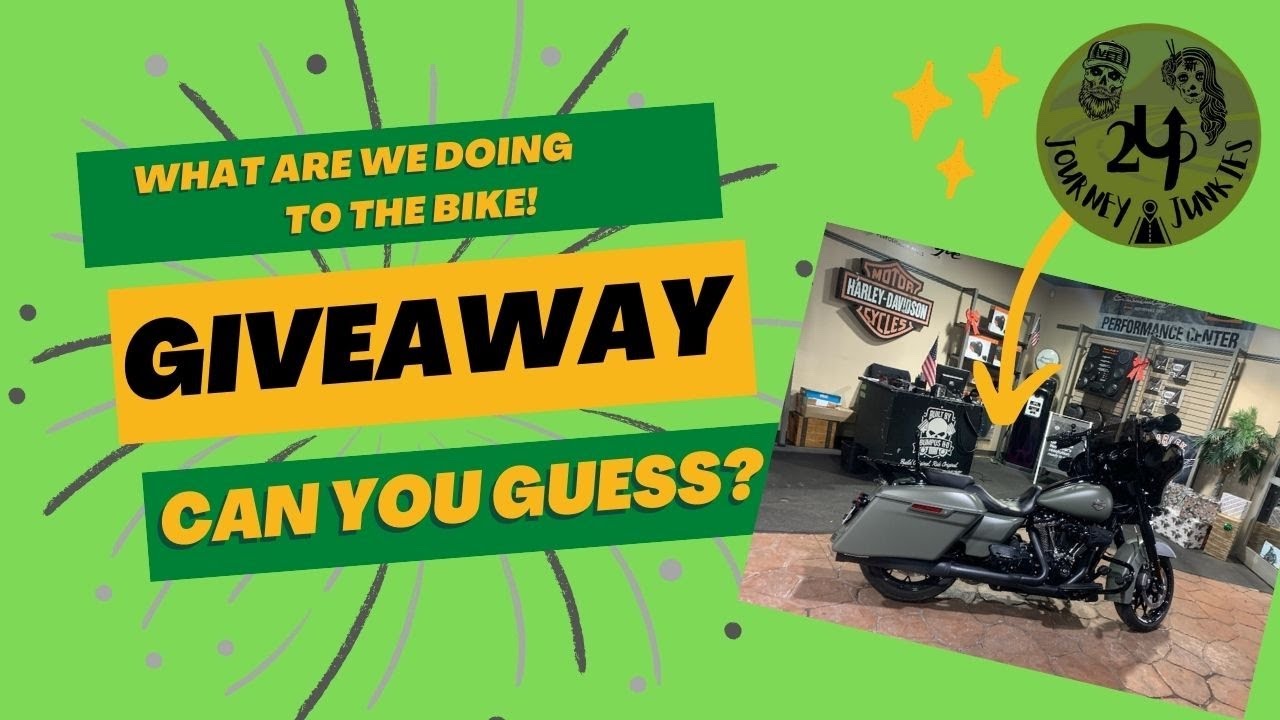 Giveaway! 2Up Journey Junkies are doing what to their motorcycle? hd YouTube