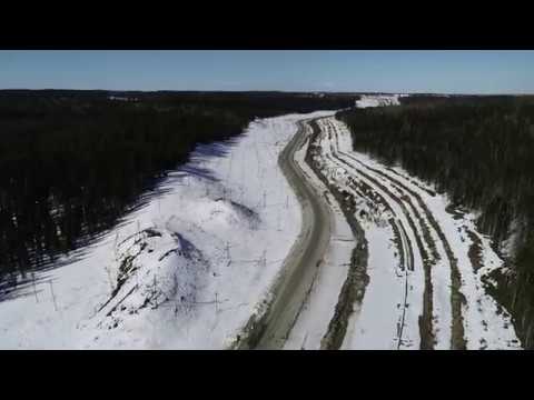 Топографическая аэрофотосъемка с квадрокоптера. Опознаки на линейных объектах