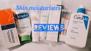 الكريم المرطب المناسب لبشرتك، ريڤيو عن مرطبات مختلفة /skin moisturisers/ #skincare