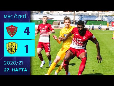 ÖZET: A. Hatayspor 4-1 MKE Ankaragücü | 27. Hafta - 2020/21