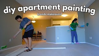Painting Our New Apartment in Canada | DIY Condo Makeover