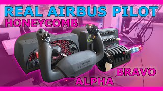 Real Airline Pilot Tries the Honeycomb Alpha and Bravo Yoke and Throttle