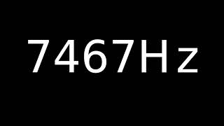 Speaker Sound Test 7467Hz