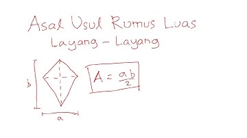 Asal Usul Rumus Luas Layang-Layang