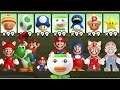 New Super Mario Bros. U - All Power-Ups