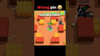 Bruhh Use Wrong PIN #brawlstars #shorts
