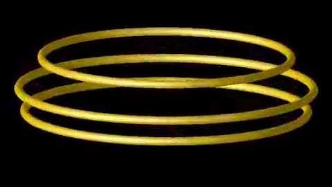 Trio of leapfrogging Vortex Rings