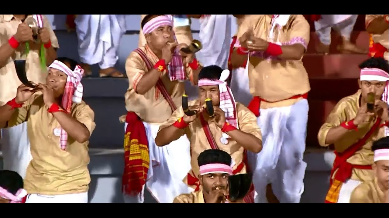 GUINNESS BOOK NEW WORLD RECORD WITH 11,304 BIHU FOLK DANCERS, 2023 AT GUWAHATI, ASSAM, INDIA