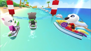 Talking Tom Jetski 2 Full Walkthrough 💥 iOS Android Gameplay Le - #2