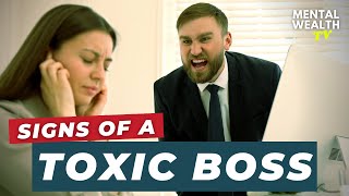 8 Toxic Bosses to Avoid