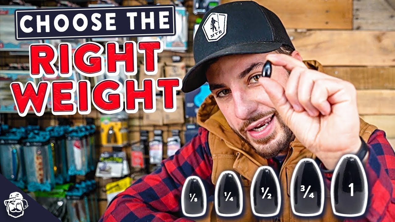 How To Choose The RIGHT Weight Size for Soft Plastics | Bass Fishing Tips